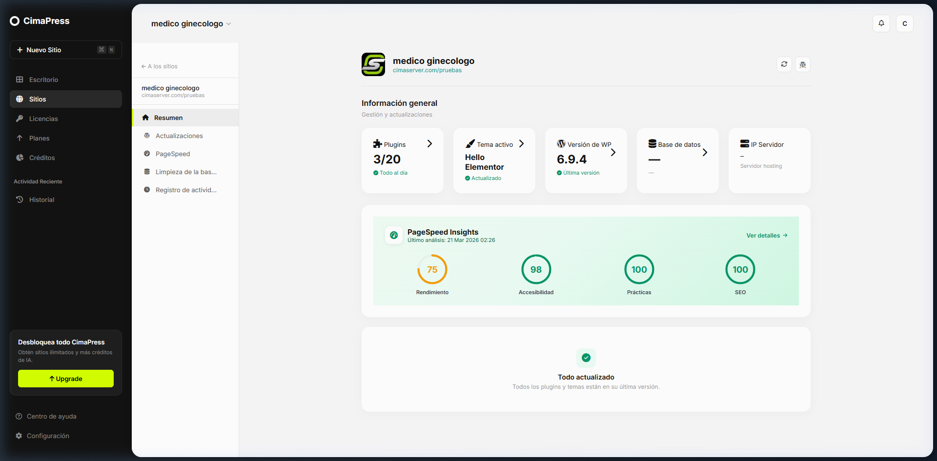Dashboard Overview